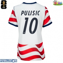 USA Christian Pulisic #10 Hjemmedrakt Dame VM 2026 Kortermet